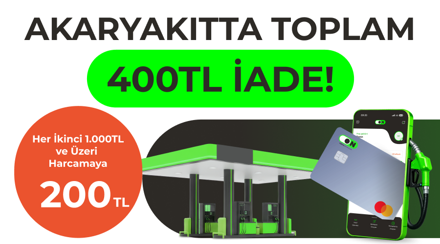 ON Kredi Kartı Akaryakıt Kampanyası ON Kredi Kartı Akaryakıt Kampanyası