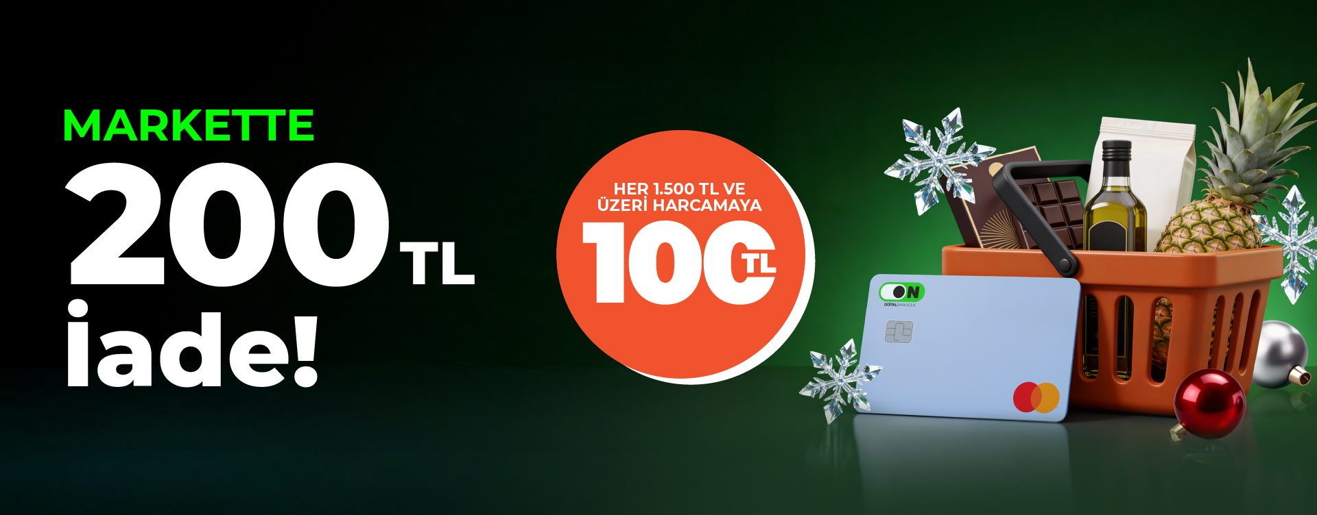 ON Kredi Kartı Market Kampanyası ON Kredi Kartı Market Kampanyası