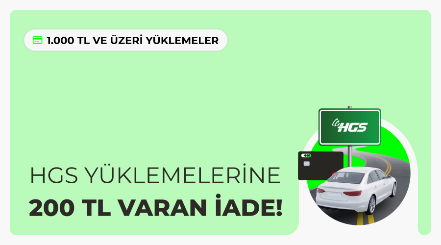 ON Kredi Kartı HGS Kampanyası ON Kredi Kartı HGS Kampanyası